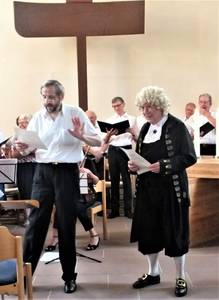 Quelle: Jürgen Stausberg Jubiläumsabend des Evanglischen Kirchenchors 2018